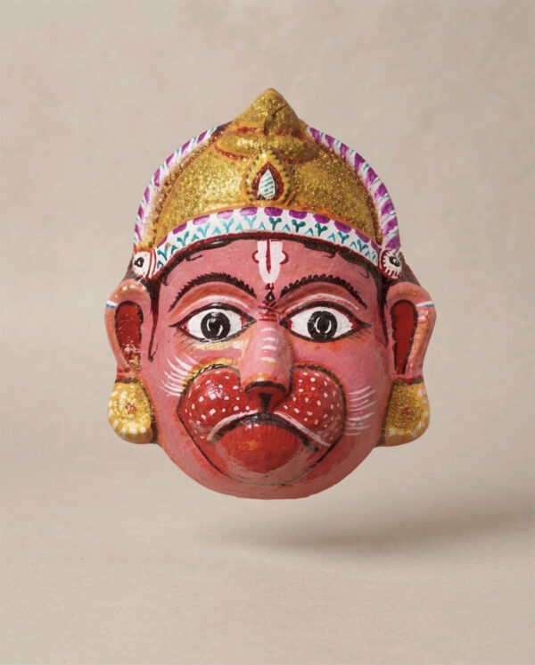 Handcrafted Hanuman Paper Mache Mask