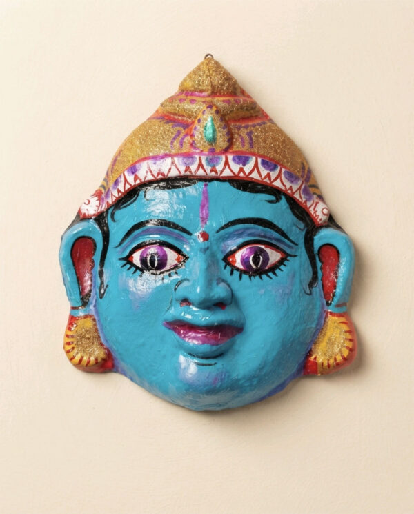 Handcrafted Maa Sita Paper Mache Mask