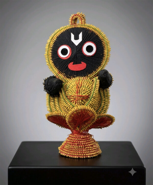 Handcrafted Traditional Paddy Lord Jagannatha
