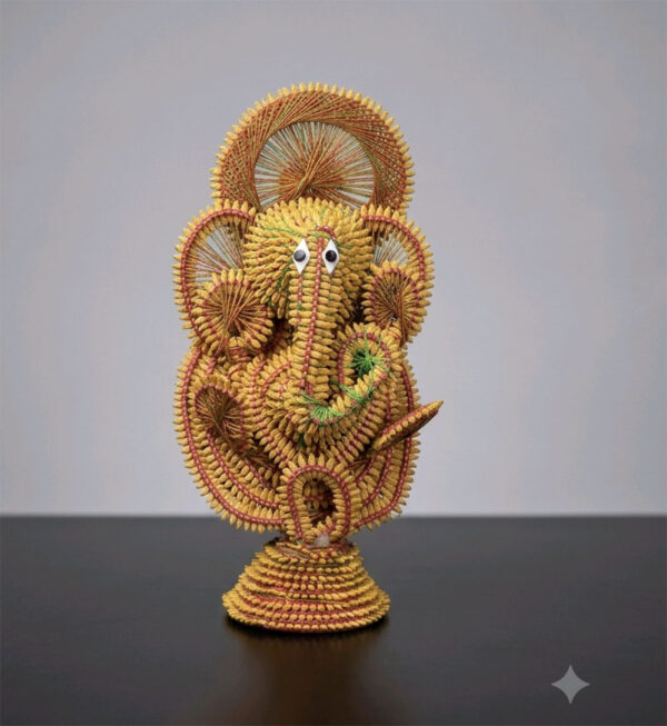 Handwoven Paddy Lord Ganesha