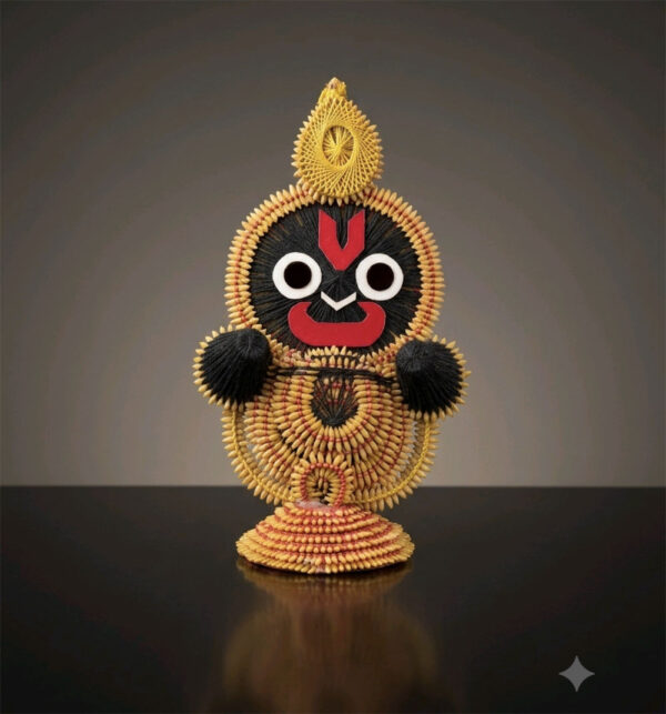 Jagannath Yellow Colour Chuda Table Decor
