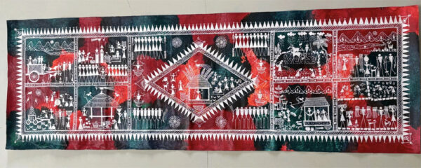Lanjia Saura Painting by Sri Jogi Sabar