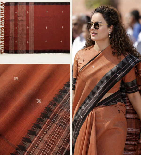 Earthen Kotpad Cotton Dupatta