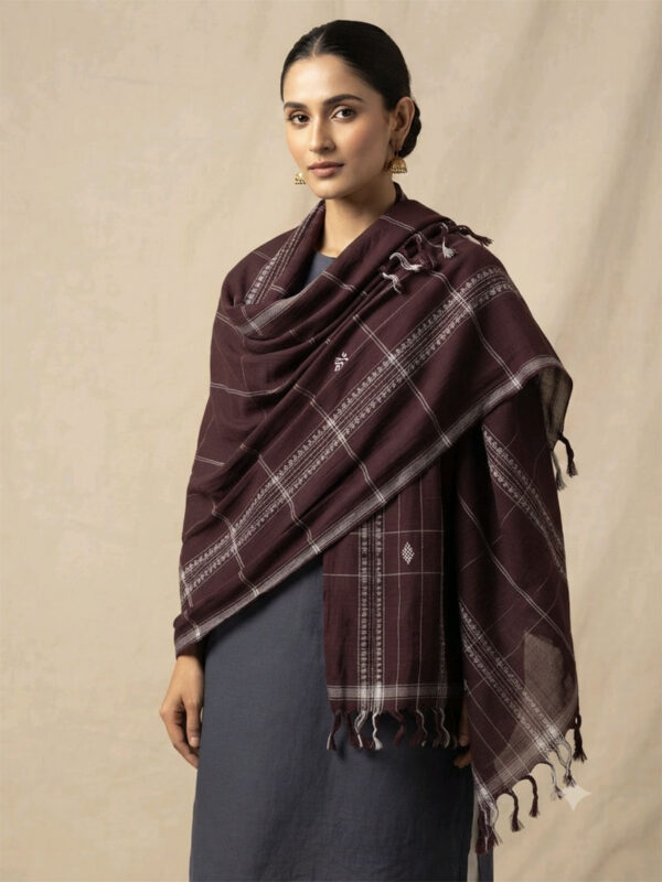 Kotpad Raga Handwoven Cotton Dupatta