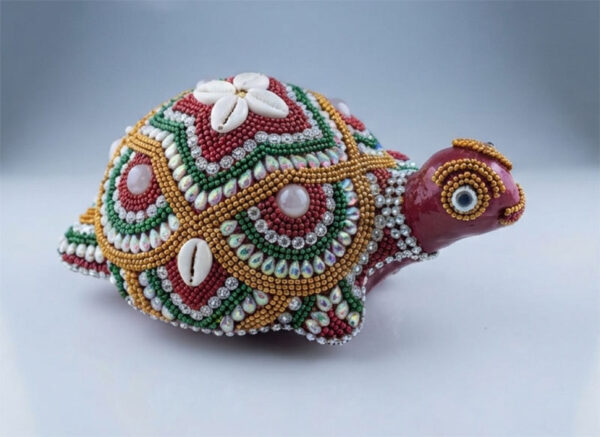 Rangabati Terracotta Turtle with Cowry