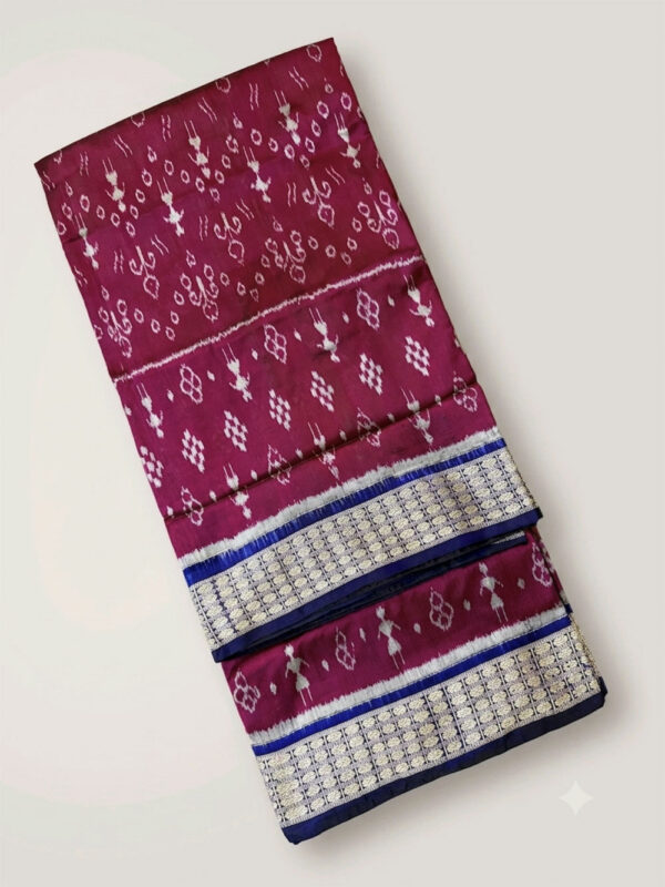 Rangoli Mayura Sambalpuri Saree