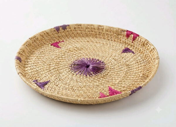 Swarna Atithi Glass Serving Tray